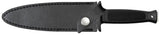Dague de botte Fox Outdoor à double tranchant lame 14,2 cm avec brise-vitre