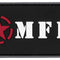 Morale patch logo de marque Fox Outdoor en caoutchouc 3D 7,5 x 4 cm auto-agrippant