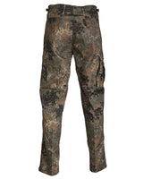 Pantalon de combat type BDU Mil-Tec en polycoton 80/20 six poches et taille réglable