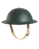 Casque d'entraînement Mil-Tec gabarit britannique à bord plat en acier embouti