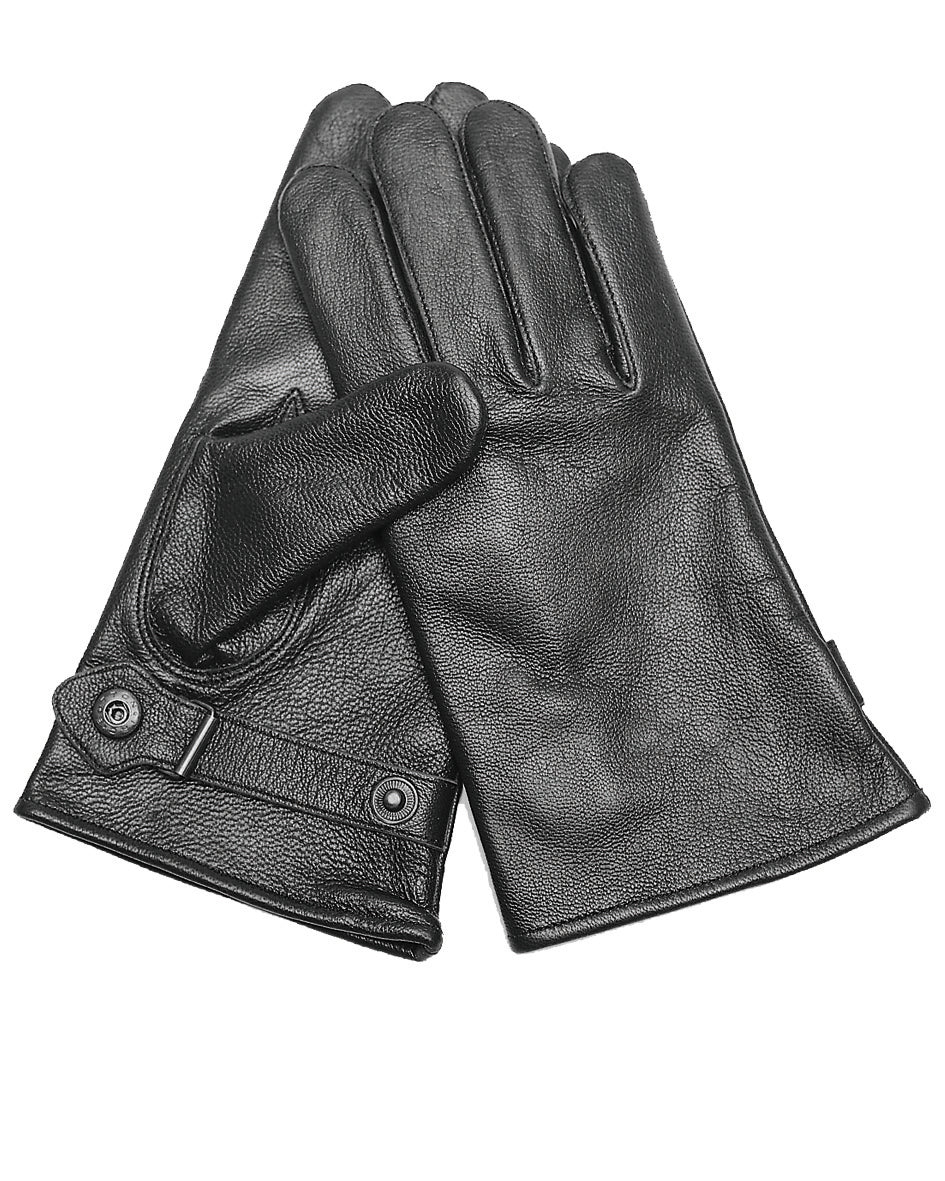 Gants zone froide Mil-Tec type Bundeswehr en cuir de chèvre doublés coton