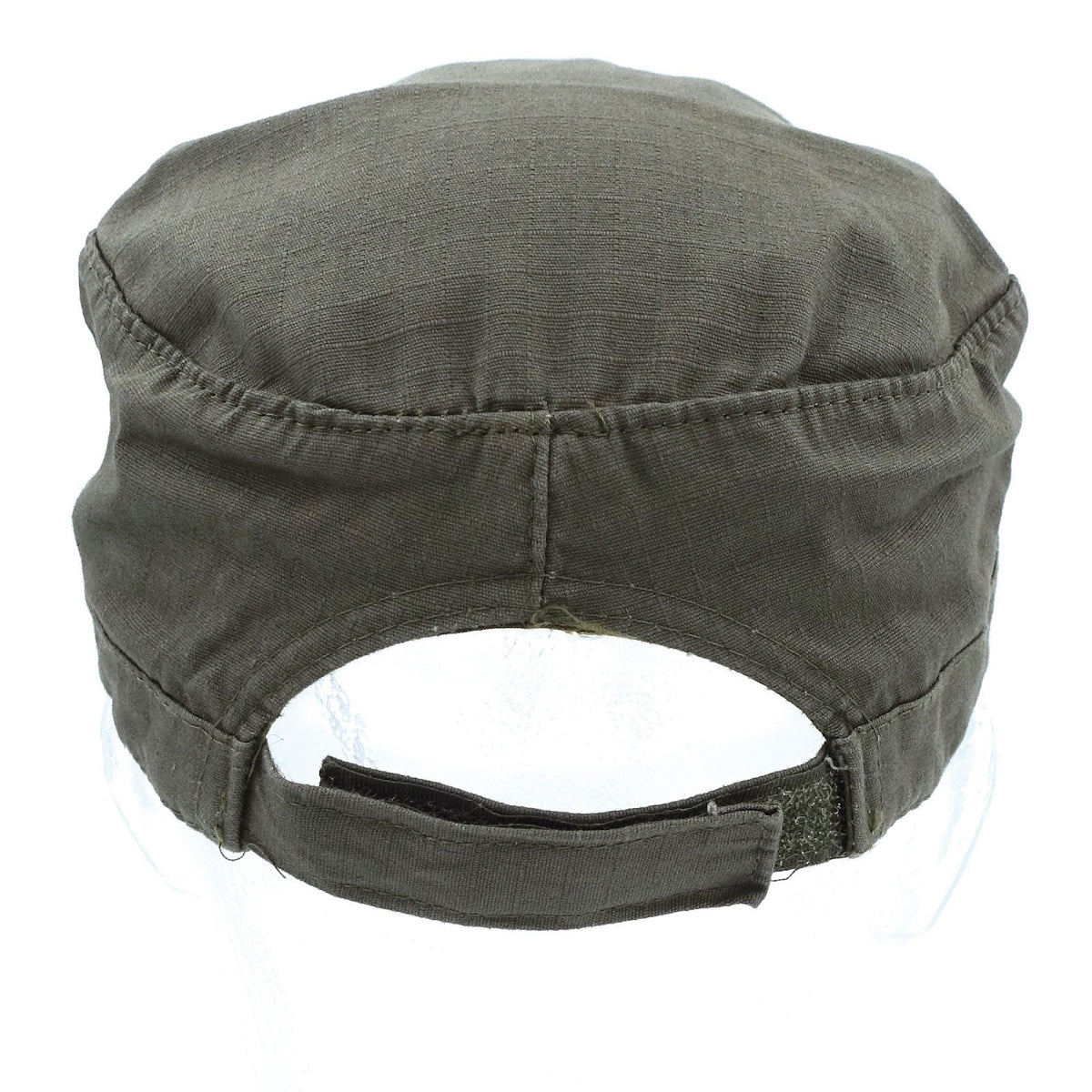Lot de 10 casquettes type US coton Rip-Stop 215 g/m² réglage auto-agrippant