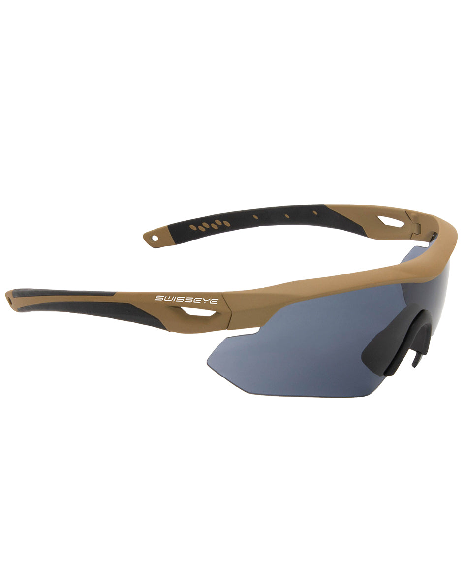 Lunettes de protection Swiss Eye Nighthawk polycarbonate écrans de rechange, étui
