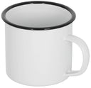 Quart Fox Outdoor en acier émaillé 350 ml 8 x 8 cm pesant 100 g au bivouac