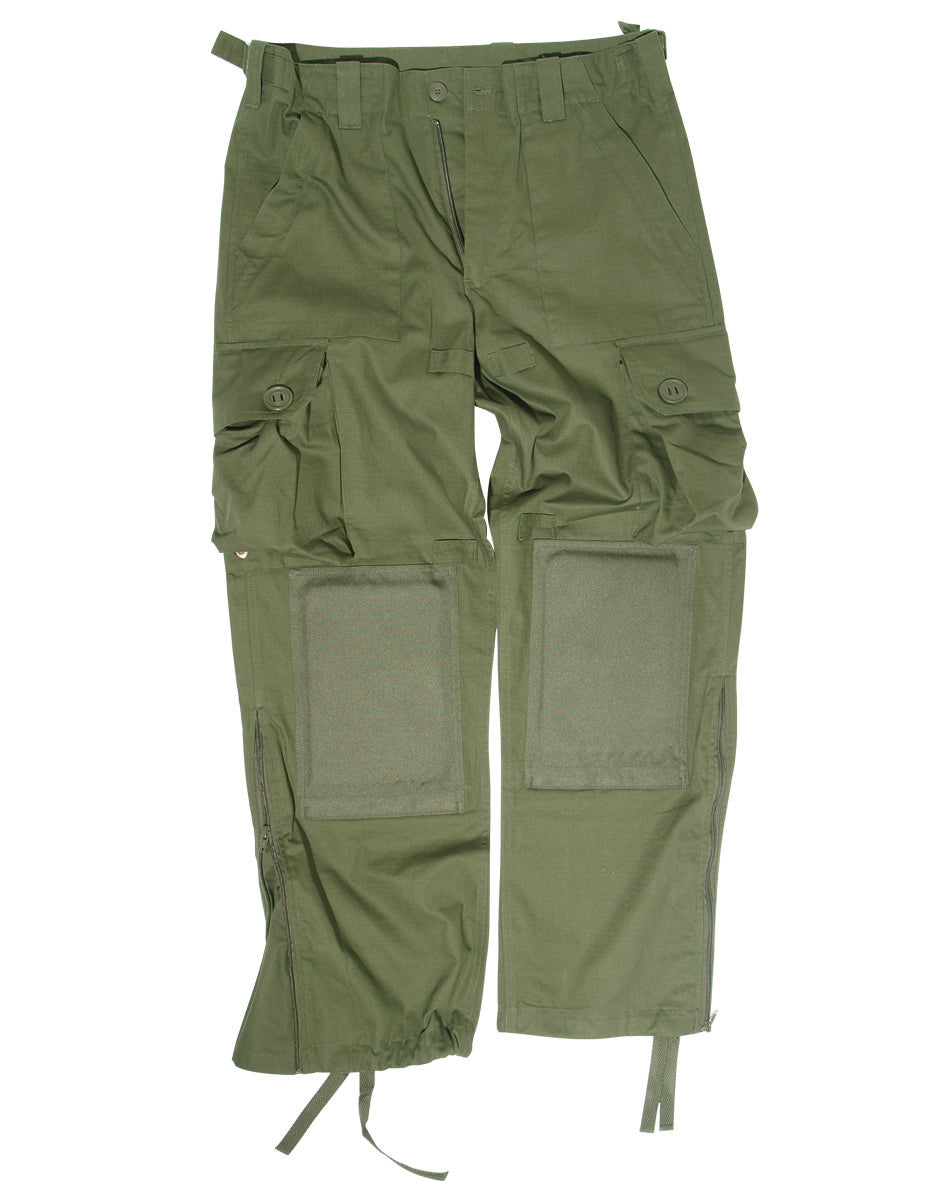 Pantalon de combat léger Mil-Tec en ripstop polycoton à genouillères amovibles