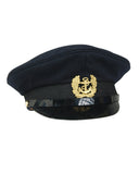 Casquette à visière type marine Mil-Tec en coton doublée polyester avec insigne en laiton