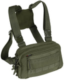 Poche ventrale MFH Recon en polyester 700D 27 × 18 × 7 cm à bretelles amovibles