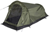 Tente tunnel MFH Hochstein 2 places arceaux fibre de verre 7 mm 220 x 130 cm