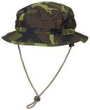 Chapeau de brousse MFH SF Boonie britannique en polycoton Rip Stop à jugulaire