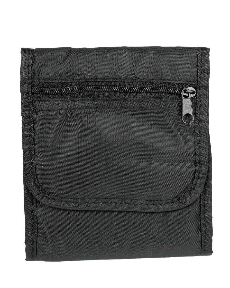 Portefeuille tour de cou Mil-Tec en polyamide 15 x 12,5 cm à huit rangements intérieurs