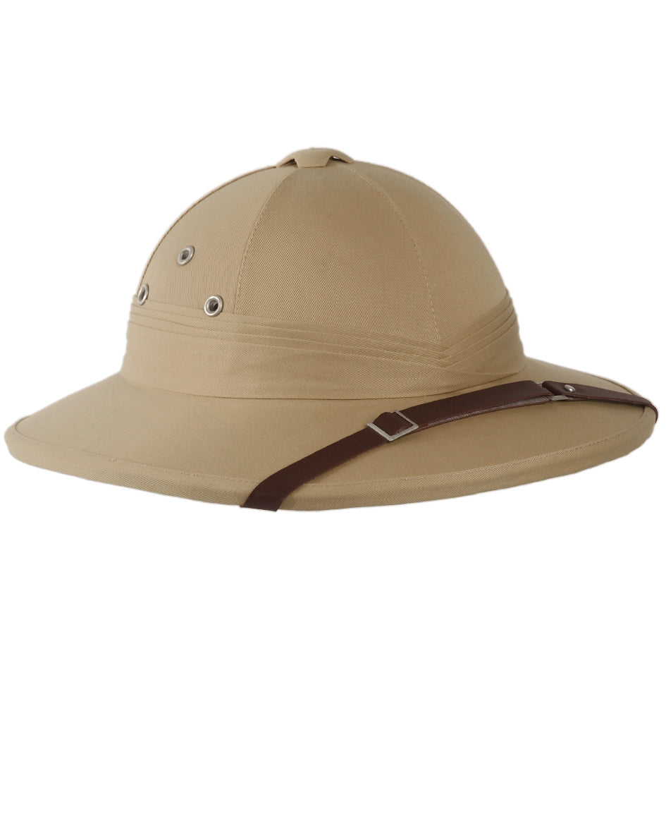 Chapeau de brousse Mil-Tec type français en moelle végétale et toile polycoton
