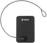 Coffret de sécurité MFH à serrure à combinaison avec câble acier 90 cm 24,5 x 16,5 cm