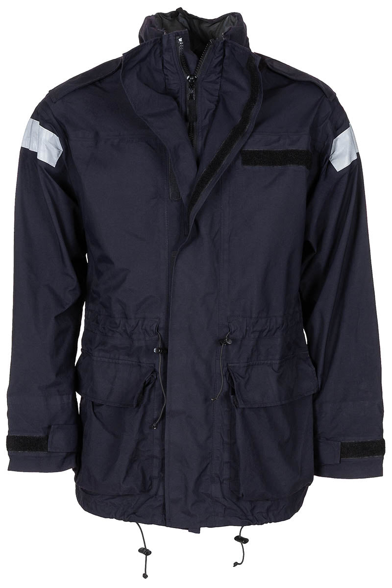 Veste de pluie britannique en coton et polyamide, surplus d'occasion, lot de 5
