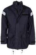 Veste de pluie britannique en coton et polyamide, surplus d'occasion, lot de 5