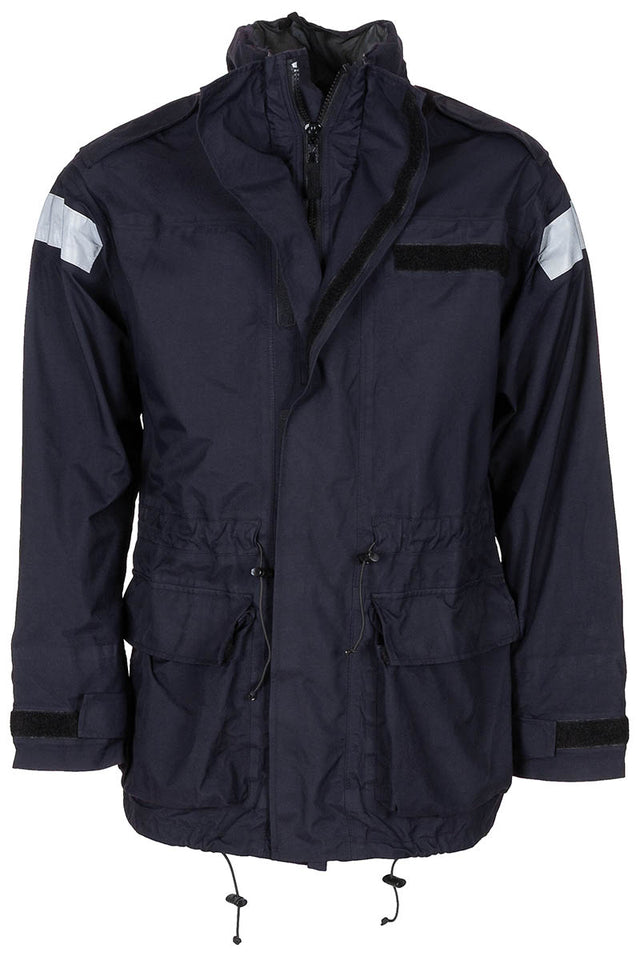 Veste de pluie britannique en coton et polyamide, surplus d'occasion, lot de 5