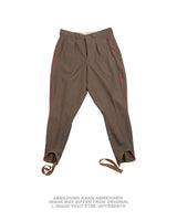Culotte de botte en drap type soviétique à passepoil, surplus d'occasion