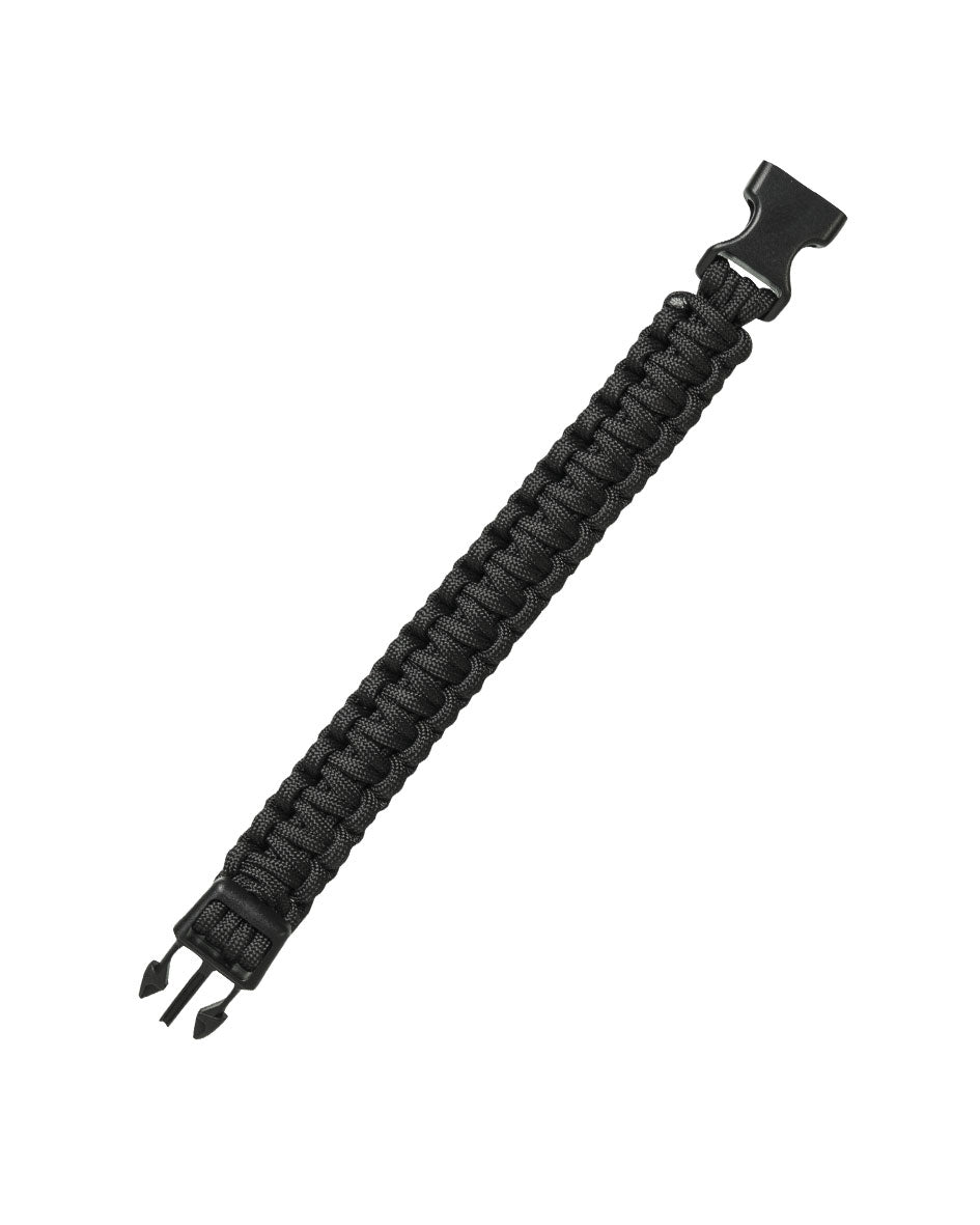 Bracelet paracorde Mil-Tec polyester tressé large fermoir 22 mm corde 400 lb 181 kg