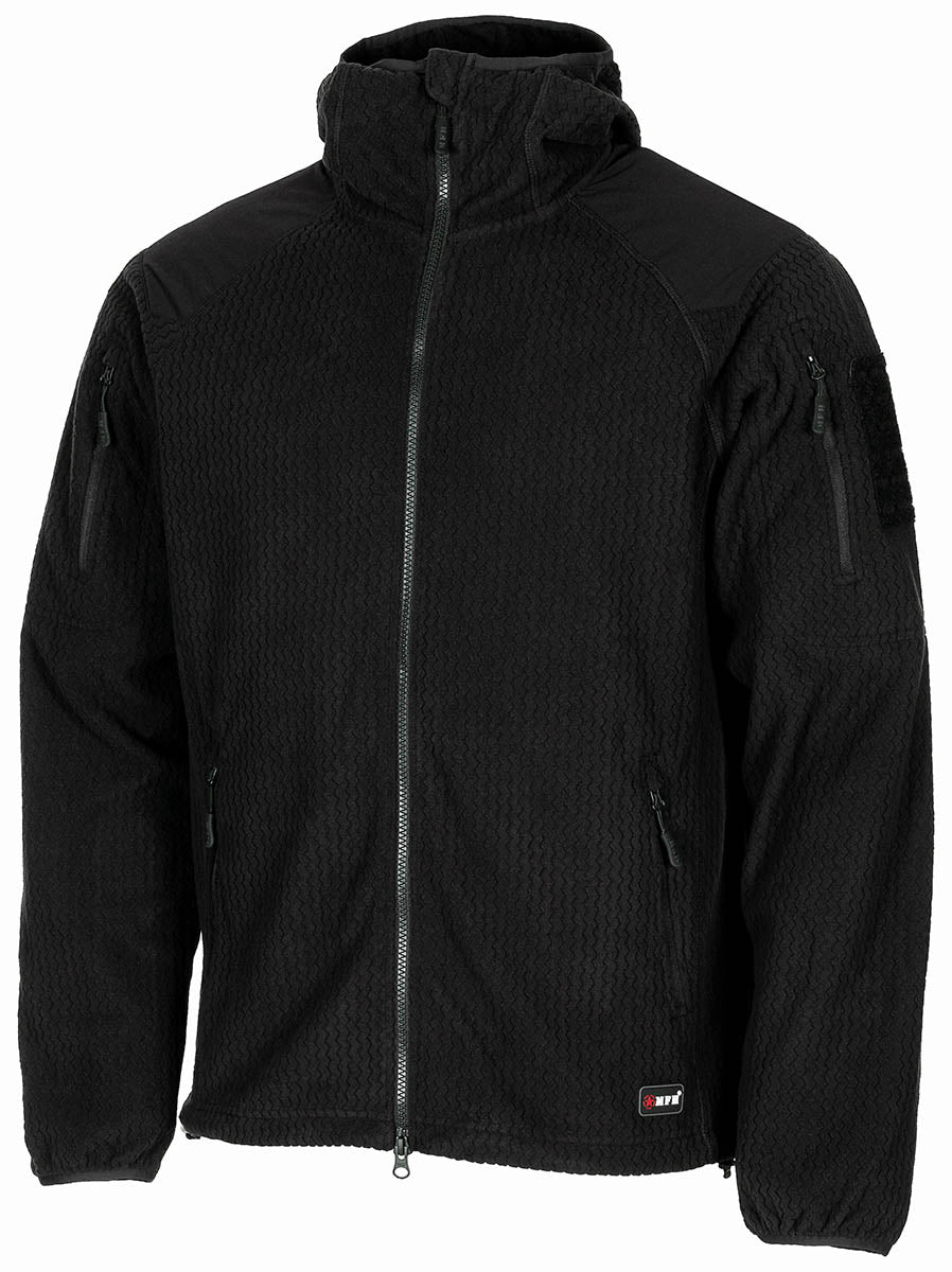 Veste polaire MFH ViperGrid à renforts d'épaules et de coudes résistants