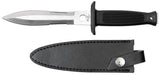Dague de botte Fox Outdoor à double tranchant lame 14,2 cm avec brise-vitre