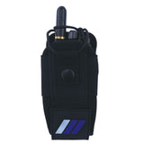 Porte-radio en Cordura attache MOLLE et patte élastique 15 x 6 x 4 cm