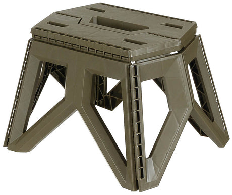 Tabouret de camping pliant Fox Outdoor en polypropylène hauteur 24 cm charge 100 kg