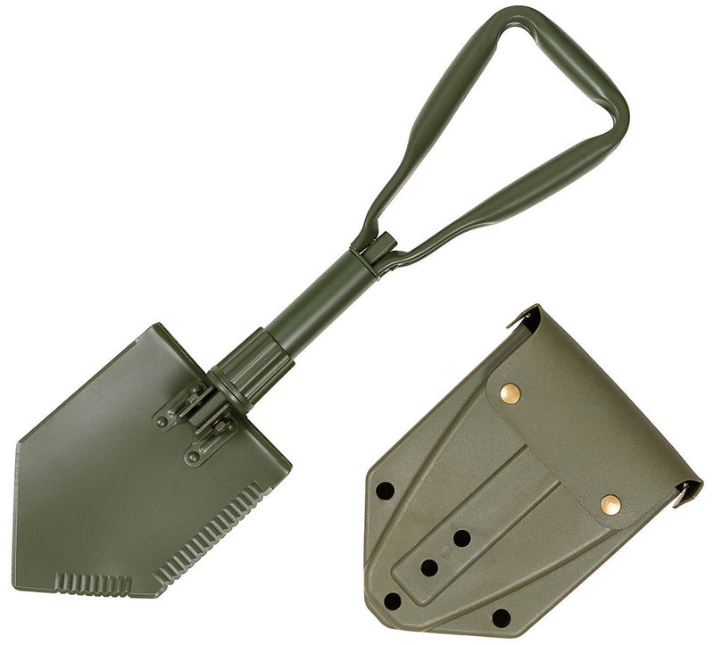 Pelle pliante type US MFH 3 pièces manche aluminium 60 cm lame acier renforcée