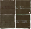 Couverture allemande de 210 x 200 cm, surplus comme neuf pour le bivouac et le campement