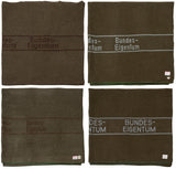 Couverture allemande de 210 x 200 cm, surplus comme neuf pour le bivouac et le campement