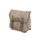 Musette militaire type US modèle M36 en coton, pièce d'occasion portée