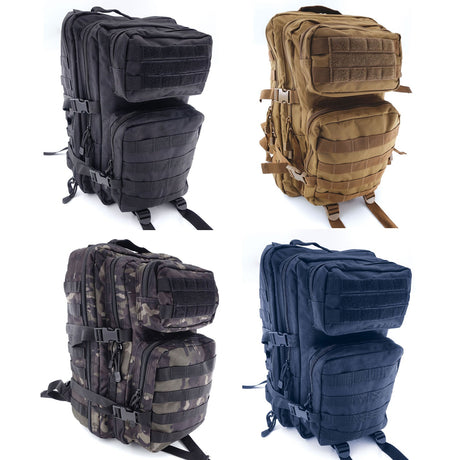 Sac à dos 42 L SWAT Premium polyester 600D enduit PVC attaches MOLLE