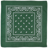 Bandana MFH en coton 55 x 55 cm, carré classique à porter au cou ou sur la tête