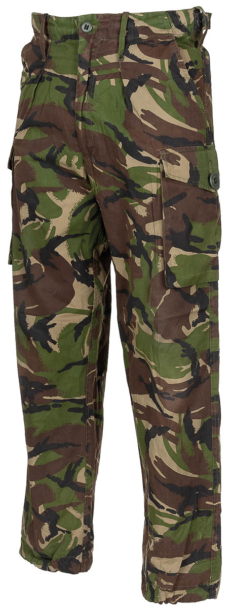Pantalon de campagne britannique en coton et polyester, surplus d'occasion, lot de 10