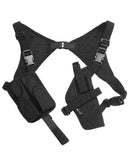 Holster d'épaule Mil-Tec en nylon ambidextre avec porte-chargeur détachable