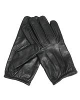 Gants anti-coupure Mil-Tec en cuir de vache doublure aramide Kevlar poignet élastique