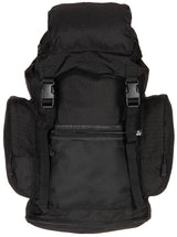 Sac à dos britannique MFH 30 l en polyester avec dos rembourré et poche de fond