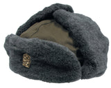 Bonnet d'hiver tchèque tout polyester, surplus comme neuf pour le service et le bivouac