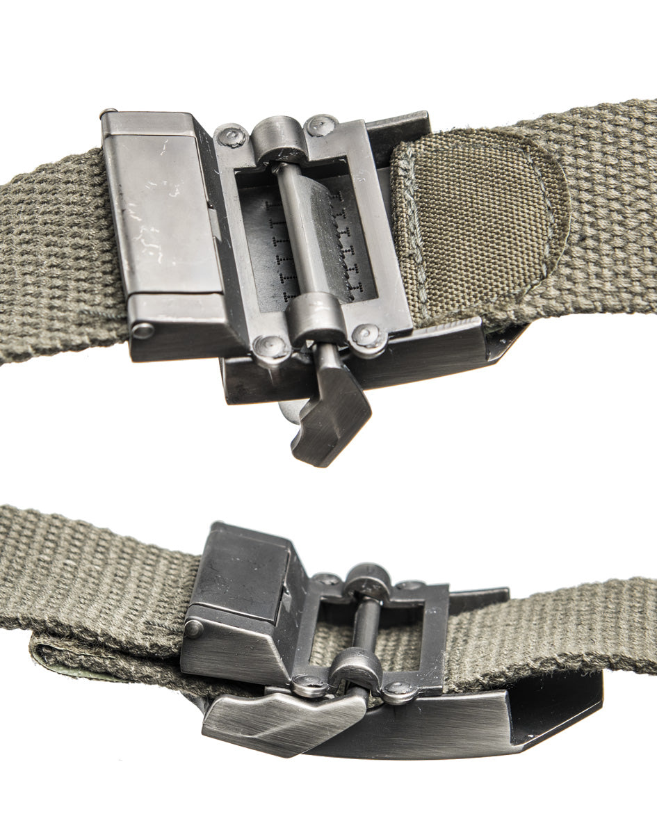 Ceinture Mil-Tec US Navy Seal en polyester 3,8 cm avec boucle métallique à emblème