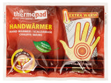 Chaufferette jetable MFH Thermopad pour les mains 12 h jusqu'à 68 °C 9 x 5,5 cm