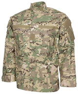 Veste de combat US ACU MFH Rip Stop 100 % coton col montant et poches de manche