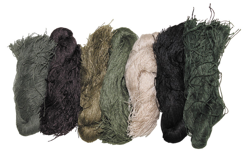 Jeu de fils Ghillie MFH en polyester ignifugé pour tenue de dissimulation