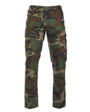 Pantalon de combat type BDU Teesar en coton ripstop 220 g/m², coupe étroite