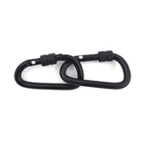 Mousquetons OPEX aluminium à vis de sécurité lot de 2 en 6 cm ou 8 cm au choix