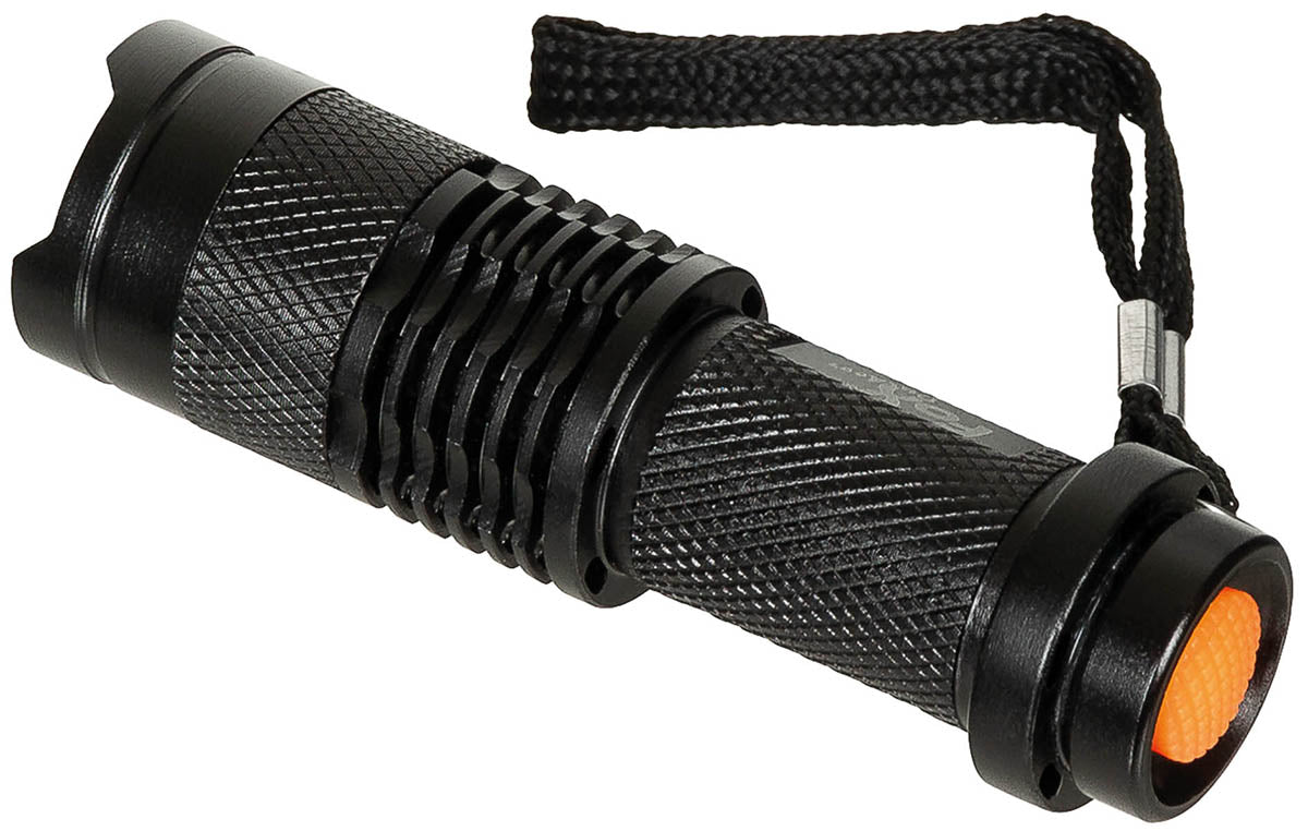 Lampe torche Fox Outdoor Mini 300 lumens portée 150 m corps aluminium 9 cm