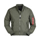 Blouson aviateur type MA1 Summer Mil-Tec en nylon sans garnissage avec poche de bras