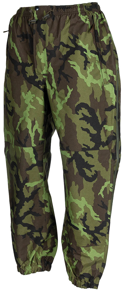 Pantalon de pluie tchèque Ecwcs, surplus comme neuf pour le chantier et le travail extérieur