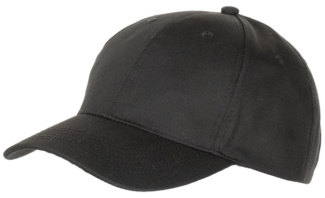 Casquette US MFH réglable en polycoton à visière six piqûres et six œillets