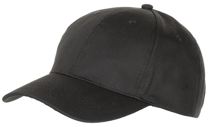 Casquette US MFH réglable en polycoton à visière six piqûres et six œillets