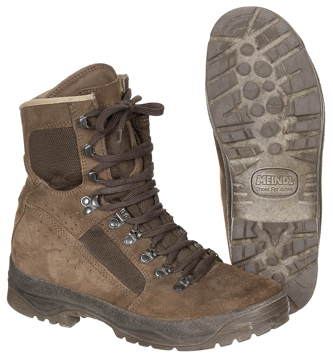 Chaussures de combat britanniques, surplus d'occasion pour la marche, lot de 5