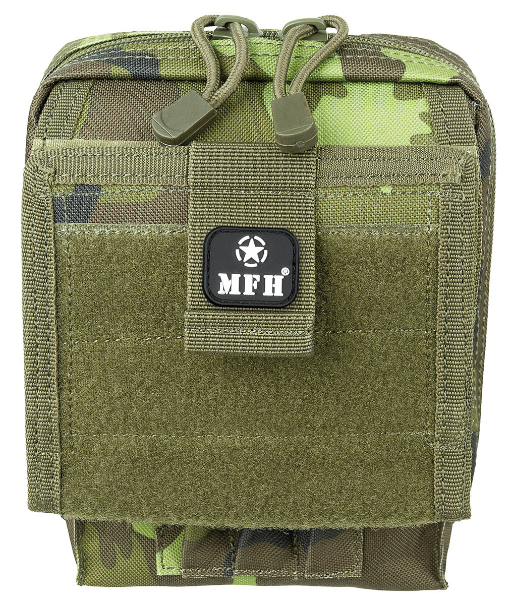 Porte-carte topographique MOLLE MFH avec pochette transparente 31 x 29 cm