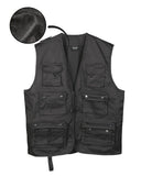 Gilet multipoches Mil-Tec en polyester-coton 14 poches avec dos en maille aeree